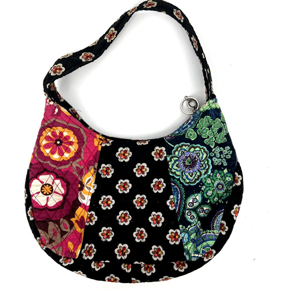 Vera Bradley Retired Patchwork Shoulder Bag - Picture 1 of 14